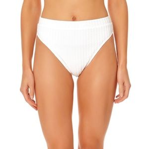 No Boundaries Juniors Rope Textured Swim Bottoms